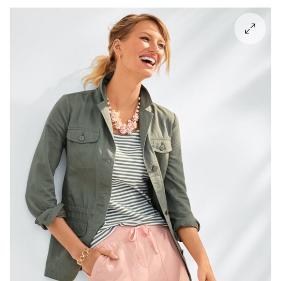 Talbots Cotton Jacket - Picture 6 of 8